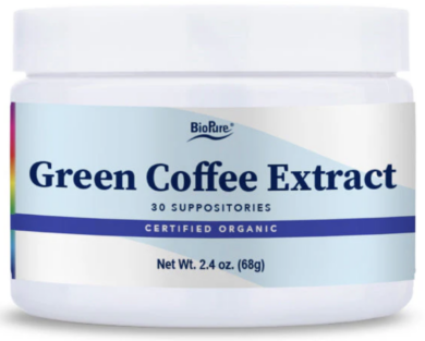 Green Coffee Extract Suppositories - 30ct